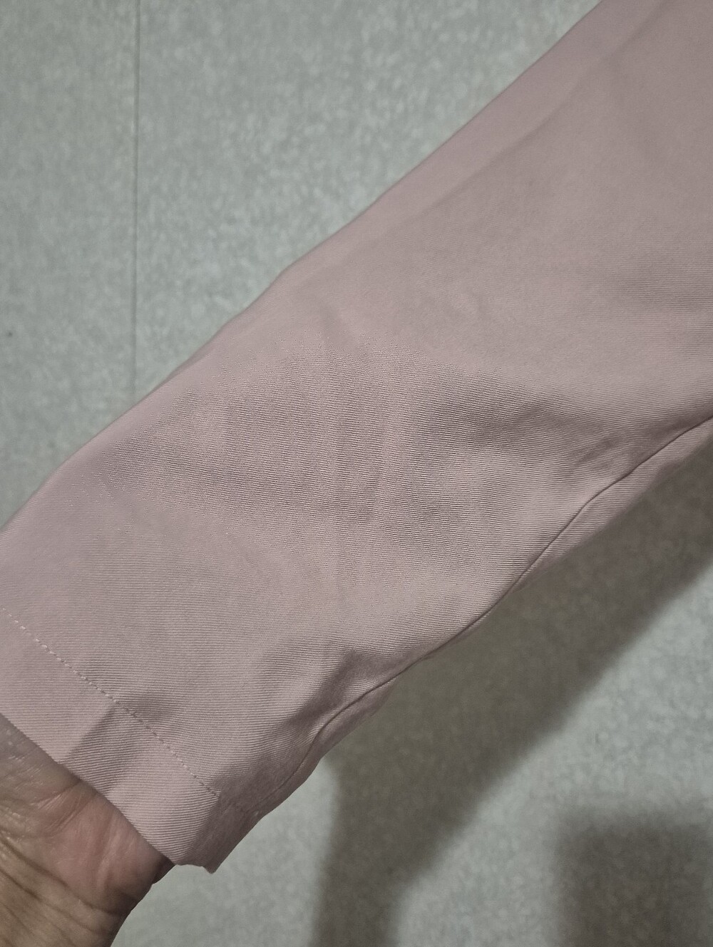 NWT Banana Republic Pale Pink Trench Coat..SIZE:L - Picture 5 of 14